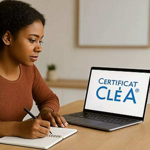 femme utilisant un ordinateur